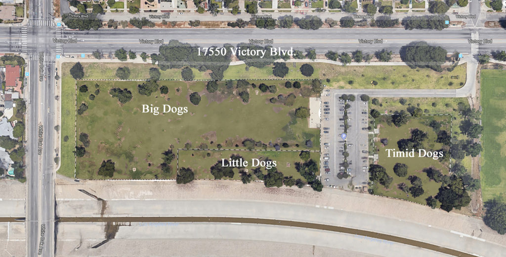 Dog park map